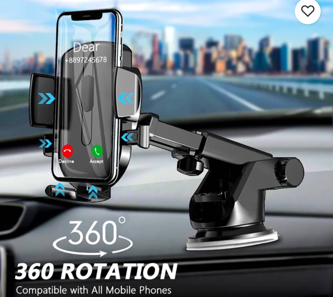 👽SUPPORT  DE  TELEPHONE   PORTABLE👽 POUR  VOITURE   👽ET 👽  BUREAU👽